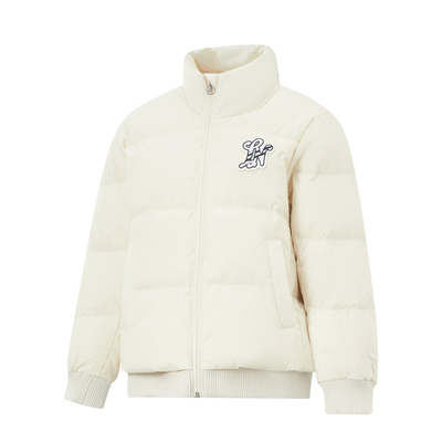 李宁男童舒适保暖加绒短款羽绒服