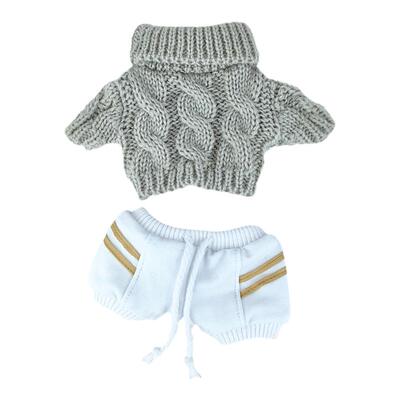 娃衣20cm卢瀚霆高领毛衣运动裤