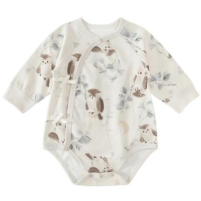 巴厘小猪初生儿连体衣秋季包屁衣