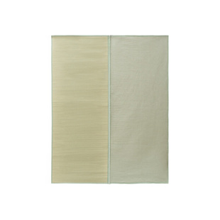 霜山蔺草棉夫妻凉席双拼可折叠两用席子家用宿舍夏季老式透气草席