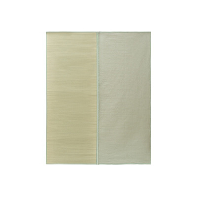 霜山蔺草棉双拼凉席可折叠