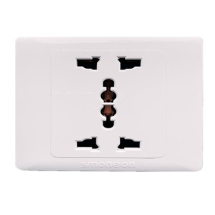 六孔插座 二位三孔6眼三三孔国际通用多功能电源墙壁86面板