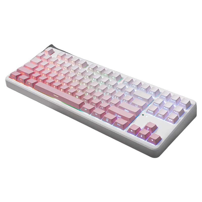 腹灵mk870pro NX87无线有线无声静音机械键盘电竞游戏专用男生