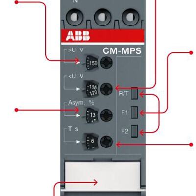 议价ABB全新原装CM-MPS.41S 1SVR730884R3300 三相监视继电器300-