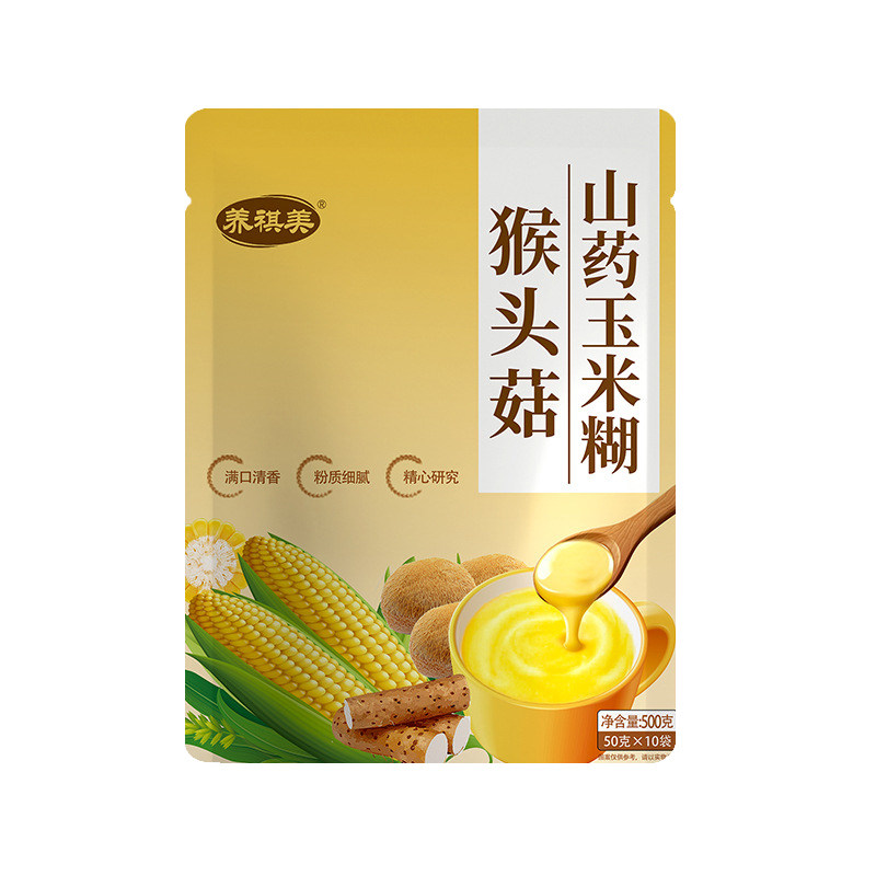 冲泡即食独立袋猴头菇山药玉米糊