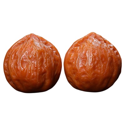 精品高抛小秋子文玩核桃手捻指尖盘玩迷你小尺寸女手玩核桃手把件