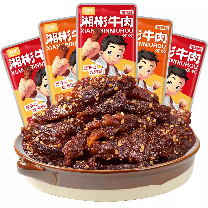 辣子鸡60g大袋装 重庆特产麻香辣味耐吃辣条登荣网红解馋小零食品