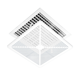 正方形中央空调出风口挡风板风管冷气防直吹办公室格栅通用遮风板