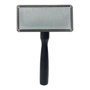 沐森堂黑金1号钢镀钛哑面磨砂针梳 轻松开结硬针 拉毛丝滑软针