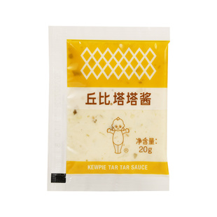 丘比塔塔酱20g*30袋家用油炸食品海鲜蔬菜水果沙拉酱小包装鞑靼酱