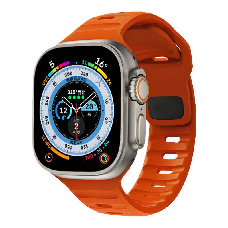 适用iwatchS10运动硅胶Ultra表带