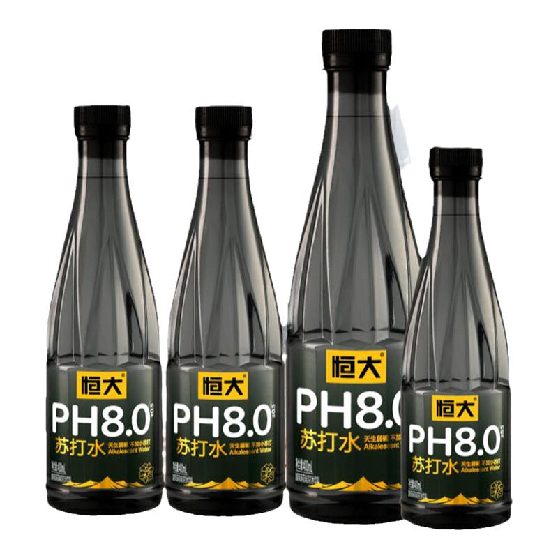 恒大冰泉苏打水410ml整箱装