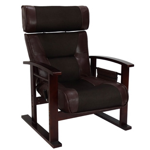 多功能高腿老人沙发单人舒适实木扶手懒人卧室休闲靠背躺椅子家用