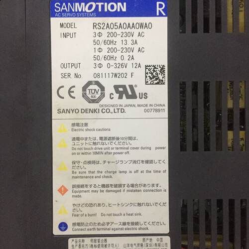 议价RS2A050AA0WA0 山洋伺服驱动器
