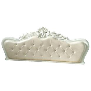 欧式床头软包床靠背法式烤漆公主风1.8米床头板双人奢华床头单卖