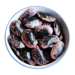 新货云南农家大黑花芸豆肾豆花腰豆牛眼豆五谷杂粮豆类黑芸豆2斤