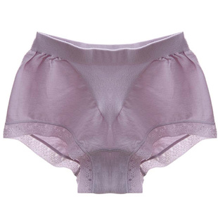 有致内裤女士弹力棉质面料中腰提臀短裤蕾丝性感无痕内衣三角裤头