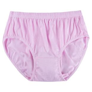 6条 中老年内裤女士纯棉老人高腰三角裤产后透气底裤全棉纯色妈妈