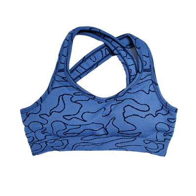 echt无缝运动健身瑜伽迷彩文胸