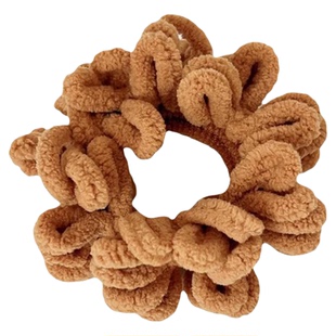 在逃公主头绳发量少发圈女生丸子头显发量多橡皮筋简约气质扎头绳