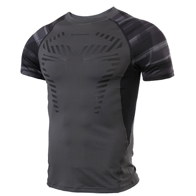 ENERGETICS短袖男2022夏季新款修身透气运动服训练健身T恤266862