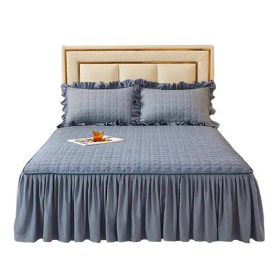 床笠罩床裙款四季通用拉链可拆卸