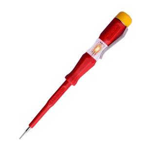 罗宾汉RVT-212进口测电笔接触式验电笔家用电工绝缘测试笔 螺丝刀