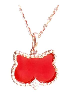 新款联名款ВМ安德森猫项链