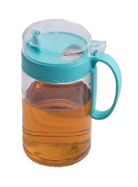 茶花玻璃油壶密封防漏550ml