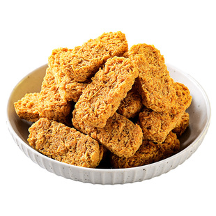 陈阿炳猪肉松酥脆猪肉干香休闲小零食旗舰店即食品居家解馋高蛋白