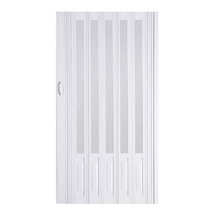 PVC折叠开放式厨房门 浴室隐形推拉隔断 商铺百叶伸缩简易家用门