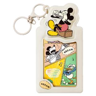 迪士尼米奇小学生证件套校园卡套女生卡通创意饭卡门禁保护套男孩高颜值便携地铁公交卡套带挂绳减压立体卡壳