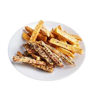 荔浦芋头条酥脆香酥蟹黄味芋头酥蟹黄咸蛋黄海苔香葱味本宫饿了