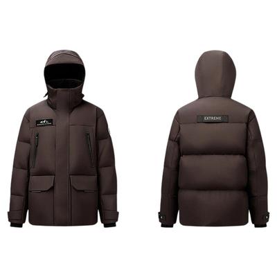 波司登羽绒服女2025冬季新款户外极寒科技蓄热高蓬鹅绒连帽中长款