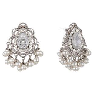 【何蓝逗同款】Riotlily艾特里雾都清晨里2026耳环珍珠流苏钉坠