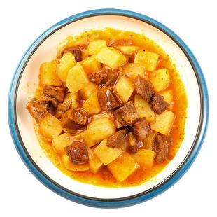 老土锅土豆牛肉商用料理包加热即食预制菜外卖盖浇饭小碗菜220g包