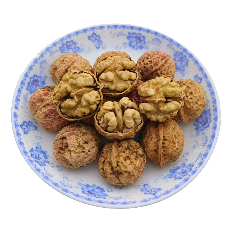 25年新货核桃云南薄皮原味老树核桃野生纸皮核桃仁零食原产地直发