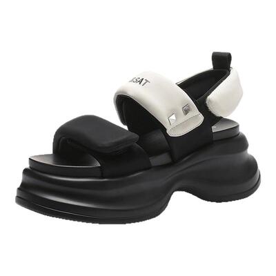 星期六柔软舒适百搭休闲凉鞋女