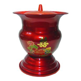 痰盂坐便器尿壶尿桶便盆女卧室家用搪瓷高脚儿童老人卧床移动马桶