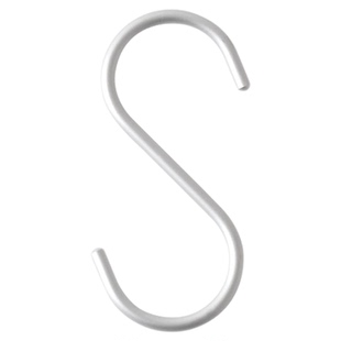 多功能铝制s型挂钩门后厨房s钩子金属浴室柜门大号挂衣架横杆s勾