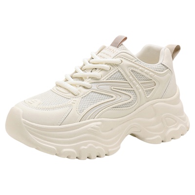 达芙妮老爹鞋2026春季厚底小个子