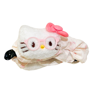 秋冬米菲兔香蕉夹儿童高级感后脑勺发夹小女孩高马尾夹子抓夹头饰