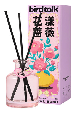 birdtalk布尔桃玩味time系列无火香薰室内礼物香氛藤条香氛扩香