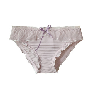 温柔紫丁香~女生纯欲蕾丝内裤女2026新款舒适透气性感女士三角裤