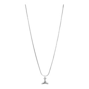 NFF不掉色小清新鲸鱼尾项链钛钢男款小众设计短链精致锁骨链情侣