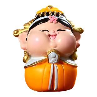 欢喜小神仙财神招财摆件客厅玄关酒柜电视柜福字装饰开业乔迁礼物