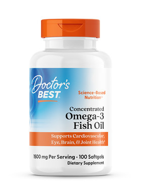 Doctor'sBest高浓度进口深海鱼油