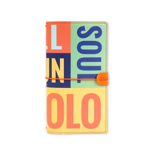 趁早有梦就出发系列旅行手册护照身份证收纳可拆卸替换封皮内芯行程购物地点记录笔记本旅行日记手帐