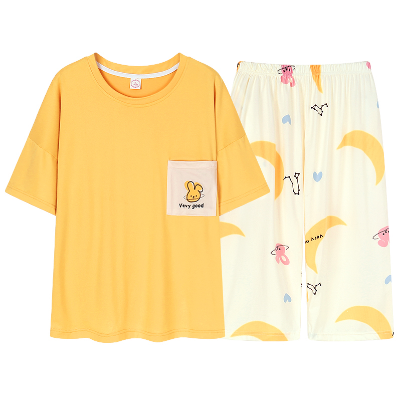 丝绸睡裙女夏季冰丝家居服真丝连衣裙薄款短袖大码雪纺睡衣200斤