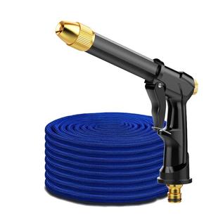 新友洗车水枪家用高压接水龙头喷枪头伸缩水管软管冲洗地面神器